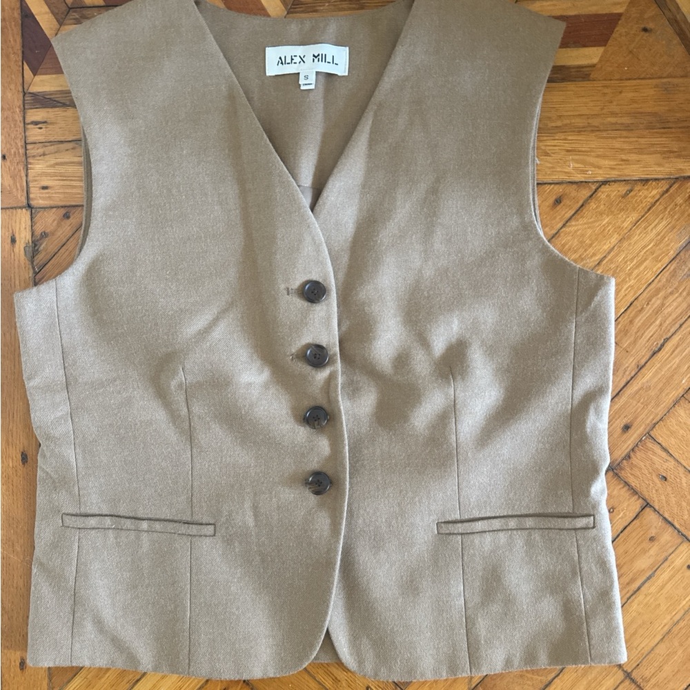 Alex Mill Tan Women's Vest